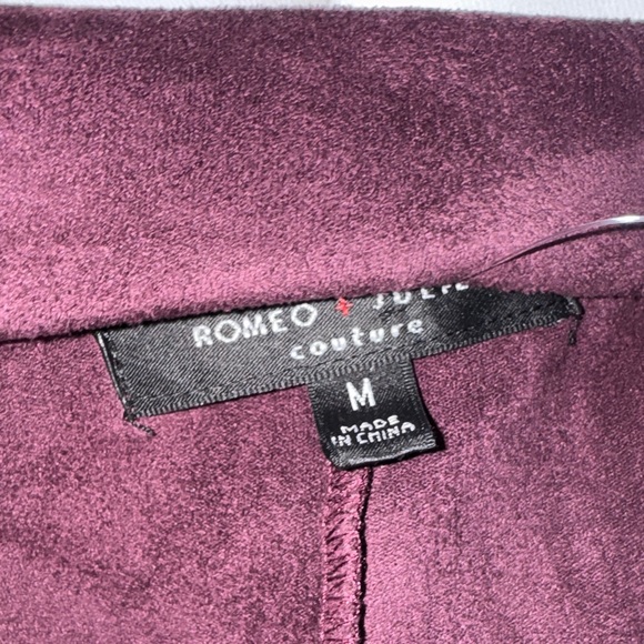 Romeo & Juliet Couture Plum Jacket - Picture 2 of 7